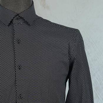 Рубашка мужская NP 1684BLK