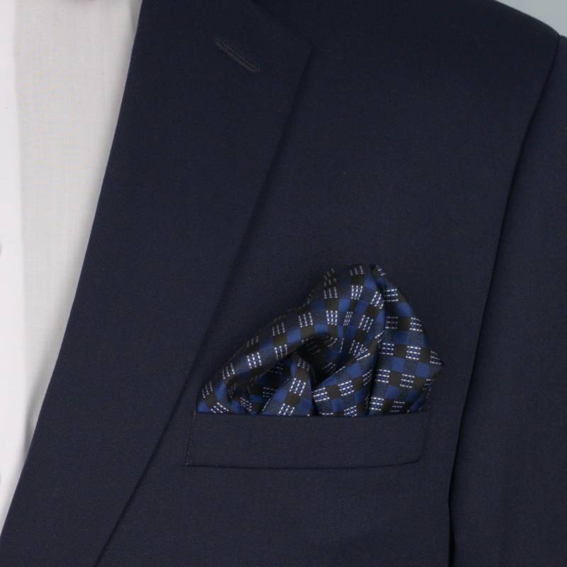 Бабочка мужская с платком 0032