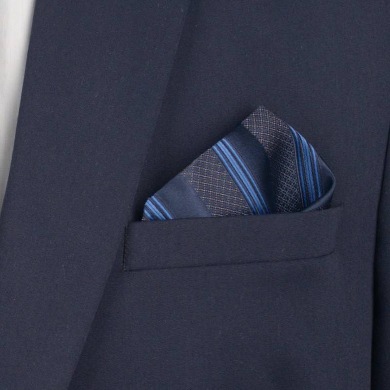 Галстук с платком 0537