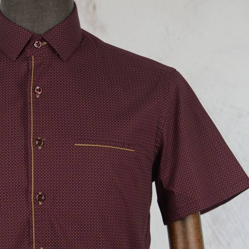 Рубашка мужская Grossir GR0006 к/р