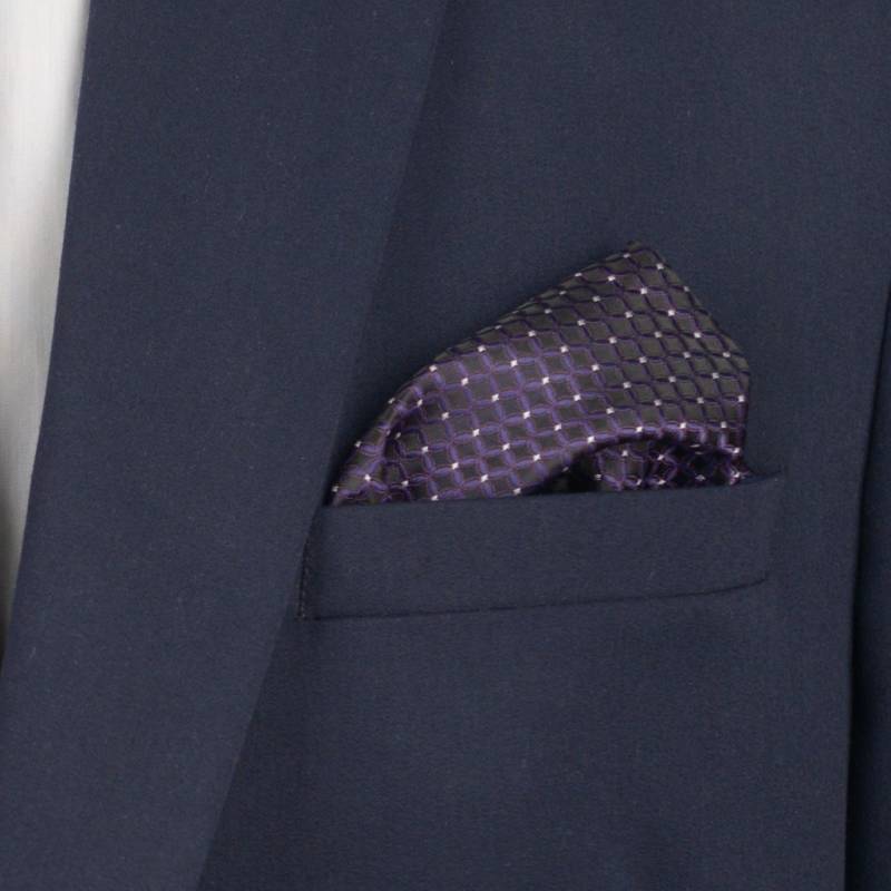 Галстук с платком 0571